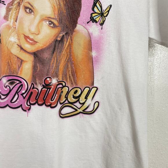 Britney Spears graphic t-shirt white S/M - Picture 2 of 5